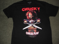 Chucky mens Large t-shirt
