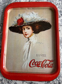 Vintage Buvez Coca Cola serving tray