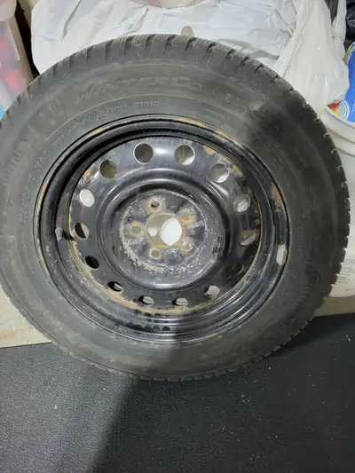 I have winter tires on rims installed on a 2018 Equinox 225/65/r17 106T if anyone is interested.. Ke...