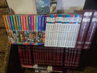 Barely Used (some unopened) set of 1982 encyclopedias and mor, View more