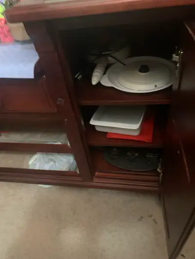 hutch bookcase display cabinet, View more