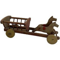 1900’s Animated Horse & Wagon Toy