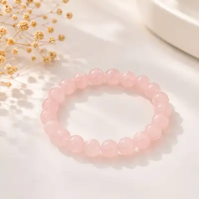 Rose Quartz Bracelet, View more