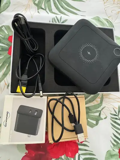 NEVER USED BATTERY WITH CHARGER, Go-Battery Universal Single Night CPAP. You can power your CPAP mac...