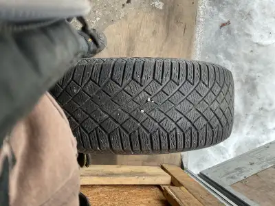 1 season old good branded winter tires, 8/32