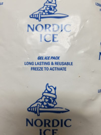5 Freezer ice packs gel Nordic Ice or Cold Chain Science