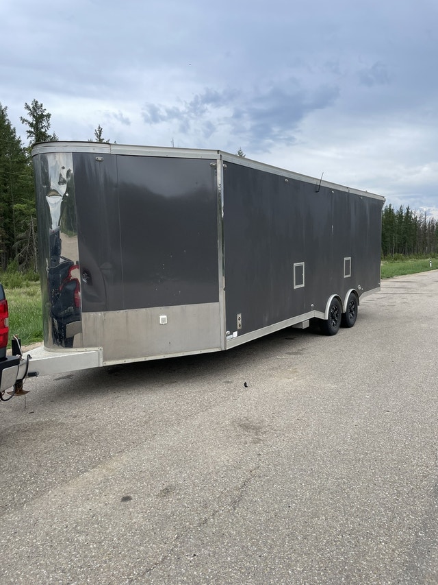 8.5x28 nash car enclosed sled trailer Cargo & Utility Trailers