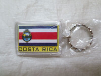 Costa Rica Flag Key chains