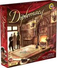 BOARD GAME DIPLOMACY 50 ANNIVERSARY LIKE NEW TAXE INCLUSE