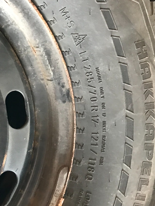 Studded winter tires for truck Tires & Rims Sudbury Kijiji