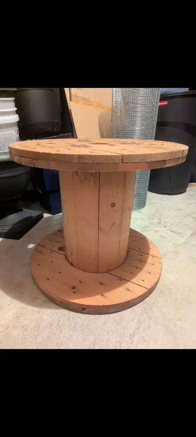 Large Wooden Spool/Reel, View more
