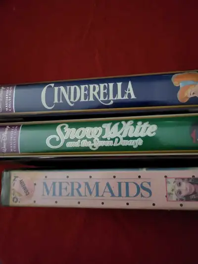 WALT DISNEY VHS TAPES + MERMAIDS, View more