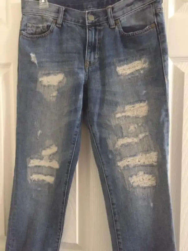 Wonan TOMMY 100% Cotton Skinny Jeans Size 26. Waist 30" in Women's - Bottoms in Markham / York Region - Image 4