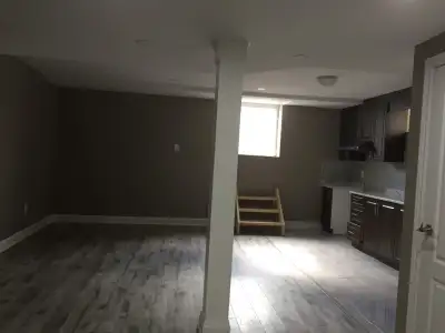 Two bedroom one bath basement