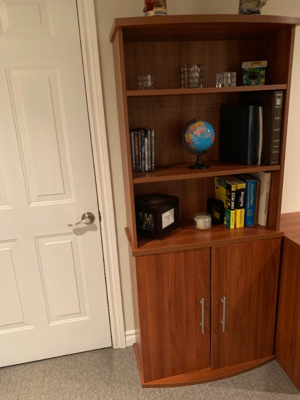 Cherrywood Tall Storage Hutch Hutches & Display St