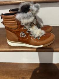 Rudsak real fur and leather boots