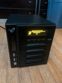 Thecus N4200Eco 4 bay NAS (Network Attached Storage) with drives