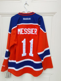 Brand New Autographed Mark Messier Edmonton Oilers Jersey