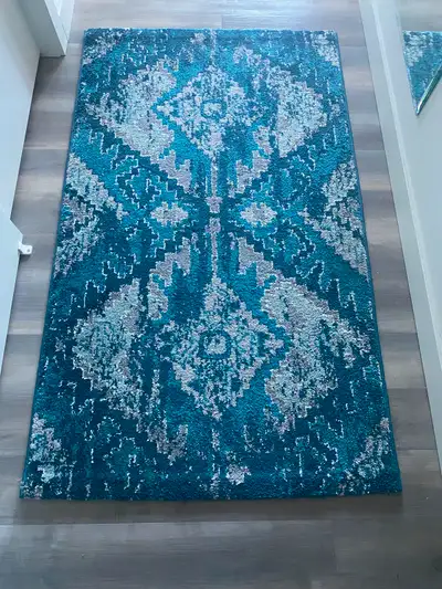 Beautiful carpet from Home Sense- 3 ft by 5 ft- originally $70, selling for only $20