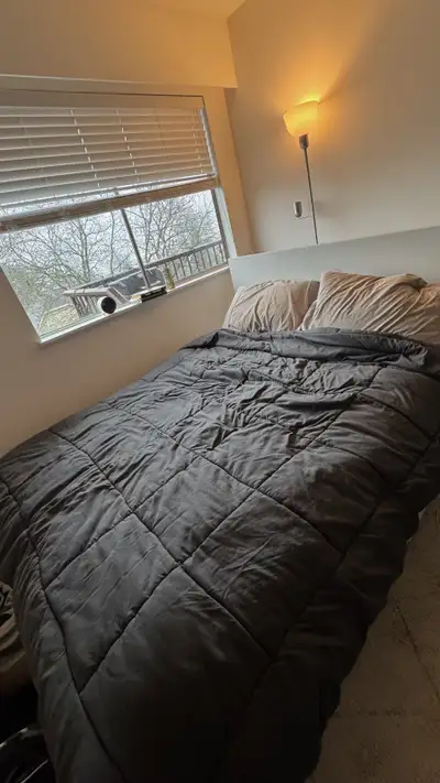 IKEA Malm Queen size bed and mattress, View more