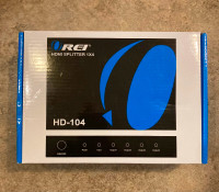 Brand new REI HDMI splitter (1x 4)