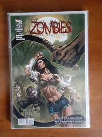 Cursed Zombies comic book set