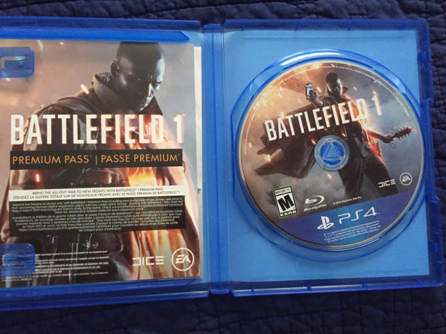 Battlefield 1 (PS4) dans Sony PlayStation 4  à Ouest de l’Île - Image 2