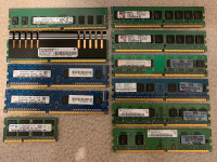 RAM DDR3 DDR2 4gb 2gb 1gb 512mb Desktop/Laptop