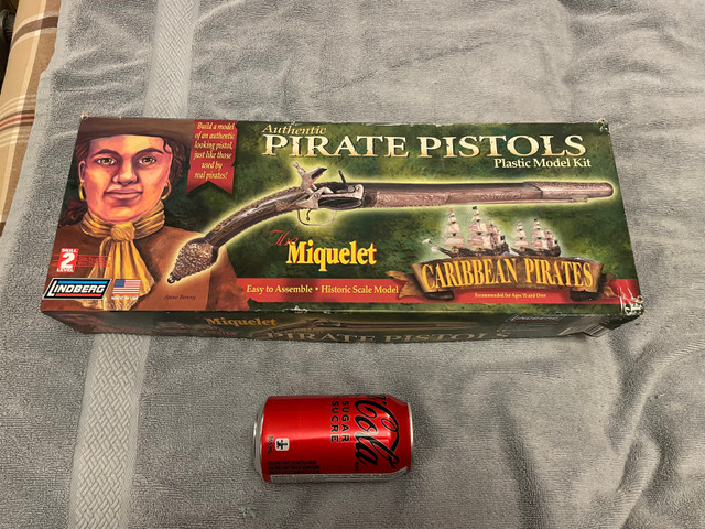 Pirate Miquelet Model Kit with extras $10 in Other in Edmonton