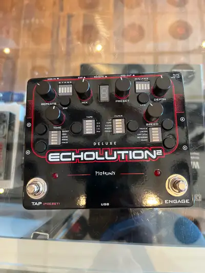 PigTronix Echolution 2 Deluxe Delay Pedal, View more