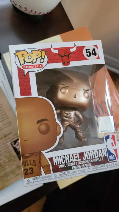 Funko Pop Michael Jordan bronze #54, View more
