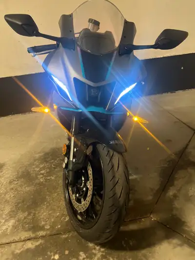 2024 Fall stock Yamaha R7, Only 400Km on odometer. Almost brand new. Price not strictly firm.