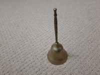 Vintage Brass Simple Design Long Thin Handle Solid Brass Praying