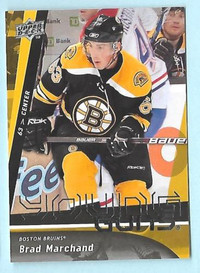 BRAD MARCHAND …. 2009-10 Young Guns ROOKIE .… RAW + PSA 8, 9, 10