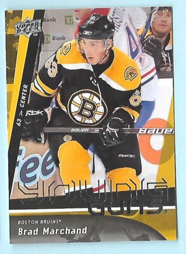 BRAD MARCHAND …. 2009-10 Young Guns ROOKIE .… RAW + PSA 8, 9, 10 in Arts & Collectibles in City of Halifax