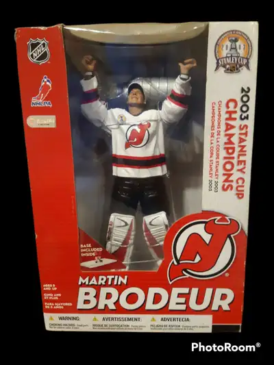 2003 Stanley Cup Champions Martin Brodeur 12" Action Figure, View more