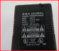HRS Global AD16V Class 2 Transformer In. 120VAC 60Hz. Out. 16VAC