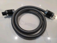 Audiophile 10awg 6N OFC Power cable IEC 5ft