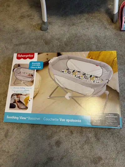 New Fisher-Price Soothing View Bassinet! New in box, View more