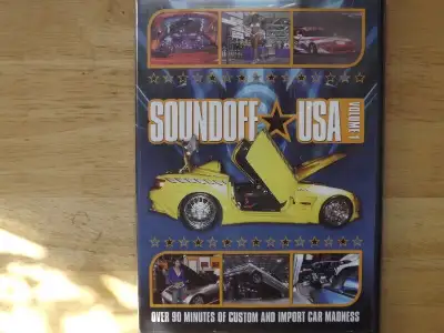 "Soundoff USA: Custom And Import Car Madness" 2-DVD Set I have for sale "Soundoff USA: Custom And Im...