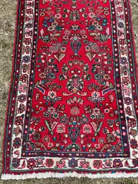 Persian Handmade Lilian wool runner rug