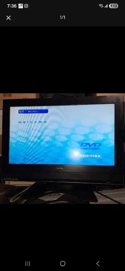 Toshiba DVD TV, View more