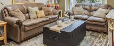 high end leather couch, View more