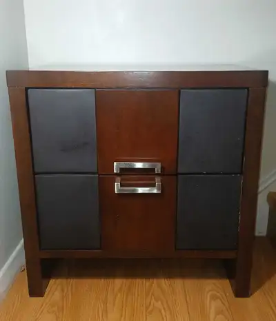 Modern Wooden Nightstand, View more