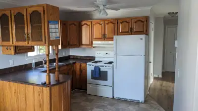 For Rent in Pembroke available July 1st. Clean, spacious two-bedroom apartment, upper unit in a rais...