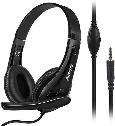 KloJim Wired Headphone for PC/Laptop, View more