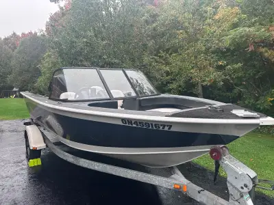 2014 Legend 19ft Xcalibur (X19) all welded Aluminum boat. No leaky fiberglass or rivets to worry abo...
