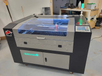 C02 Laser Machine Floor Model