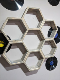 Honeycomb Wall Shelves