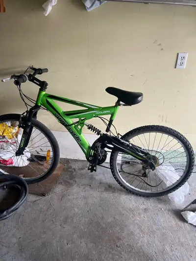 26” dual shock Supercycle Hooligan Mountain Bike - Green, View more